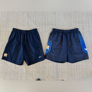 Team Issued Houston Astros Nike Shorts XL